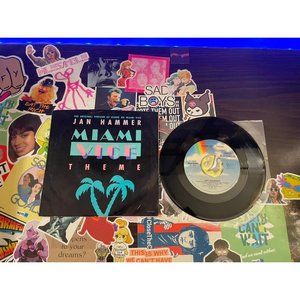 Jan Hammer, "Miami Vice Theme" Vinyl 7" Single